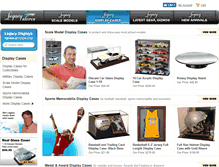 Tablet Screenshot of legacydisplaycases.com